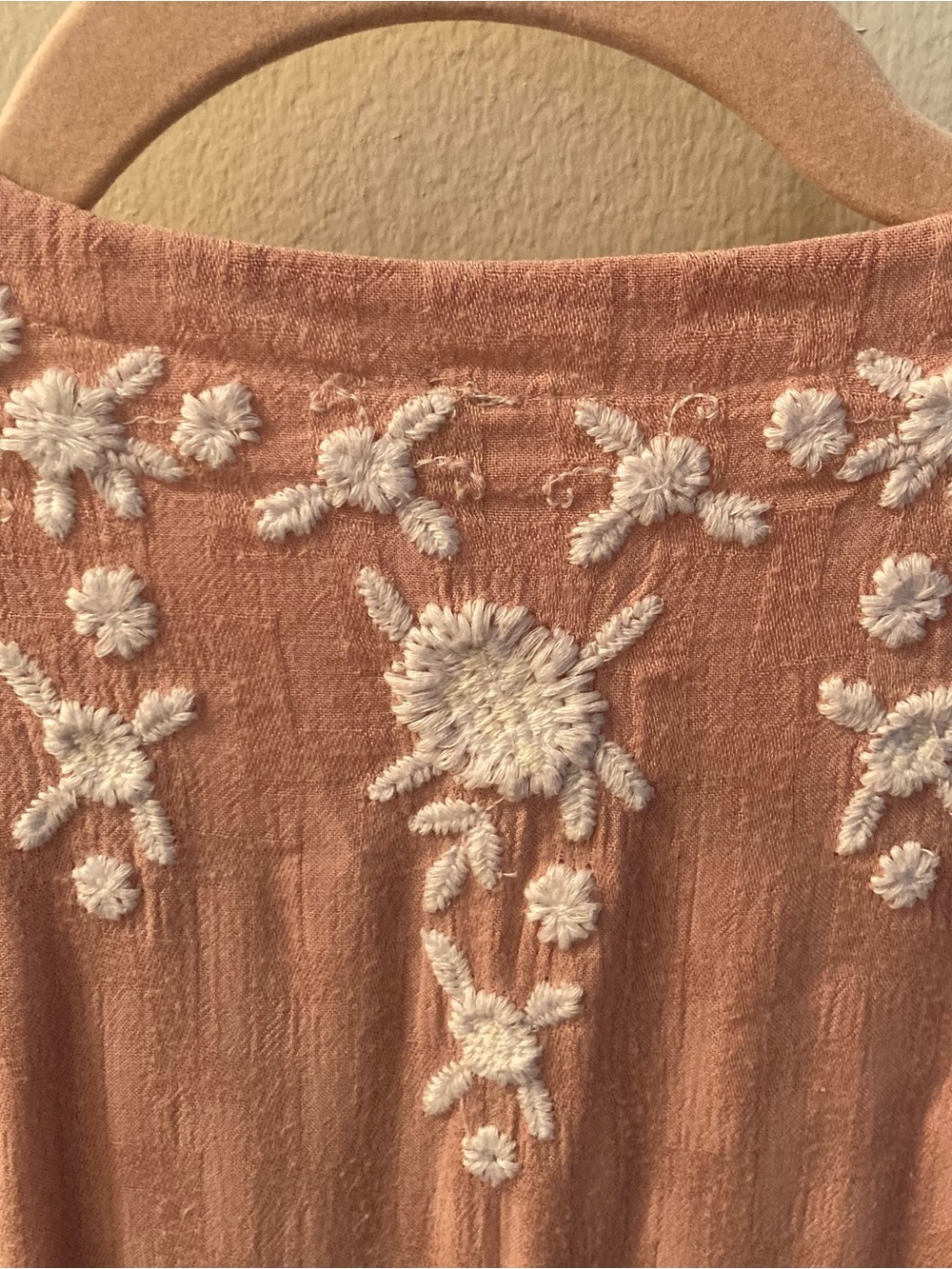 Free People Blush Pink Button-front Midi Dress - Picture 6 of 8